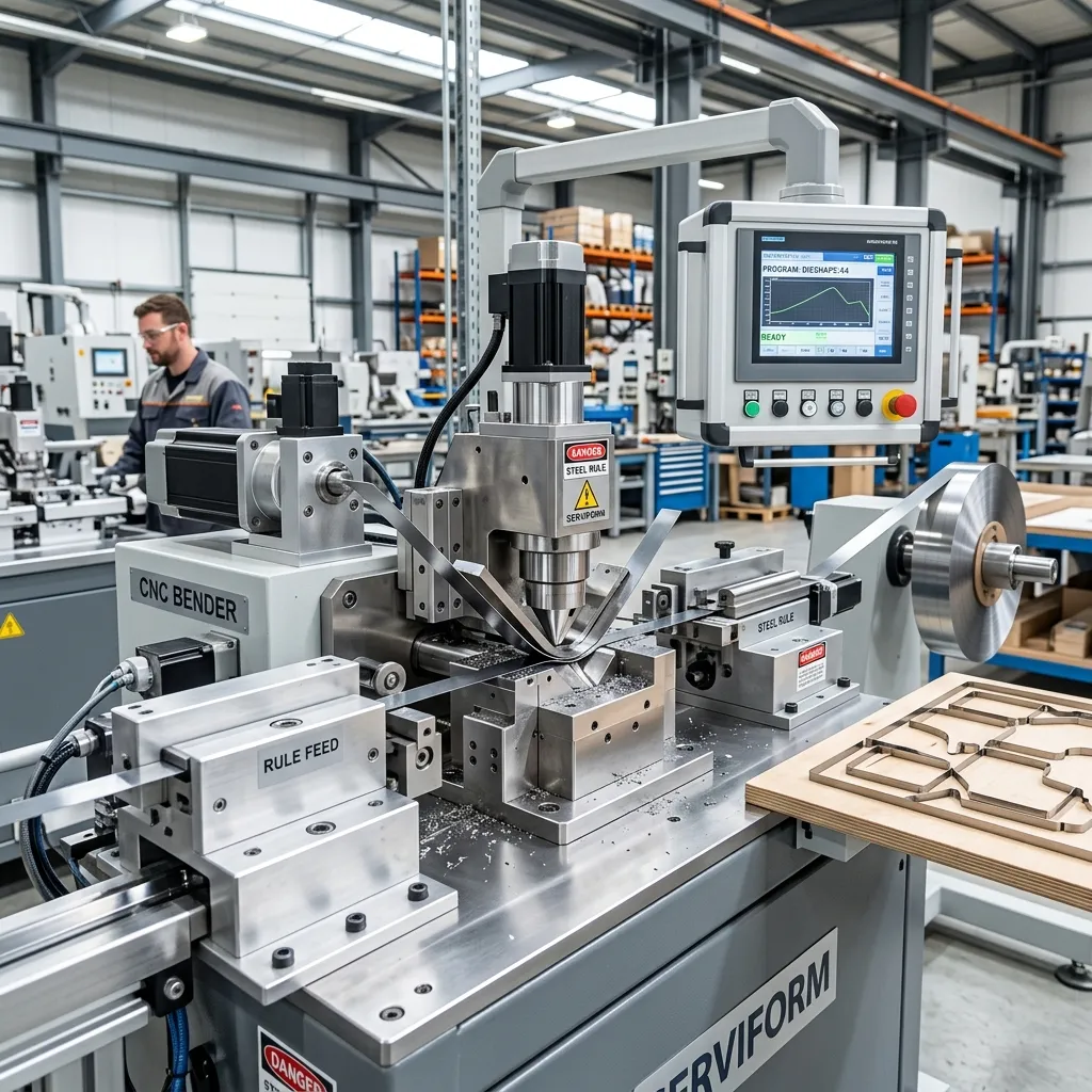 CNC Automatic Rule Bending machine with steel blades